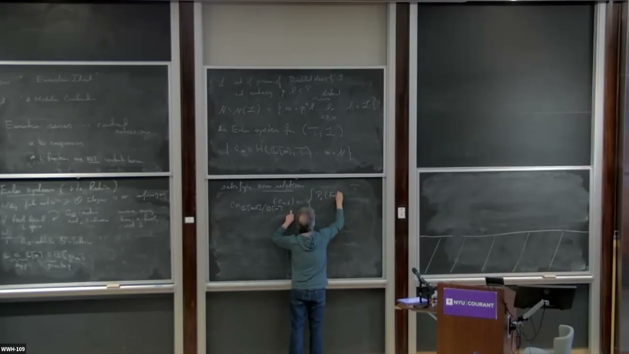 Christopher Skinner: Eisenstein Series and Iwasawa Theory