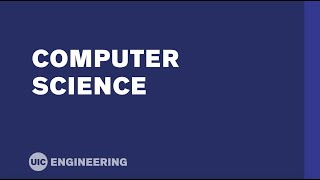 Welcome to computer science at UIC