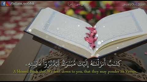 تلاوة ندية من سورة ص بصوت القارئ إسلام صبحي/حالات واتس اب