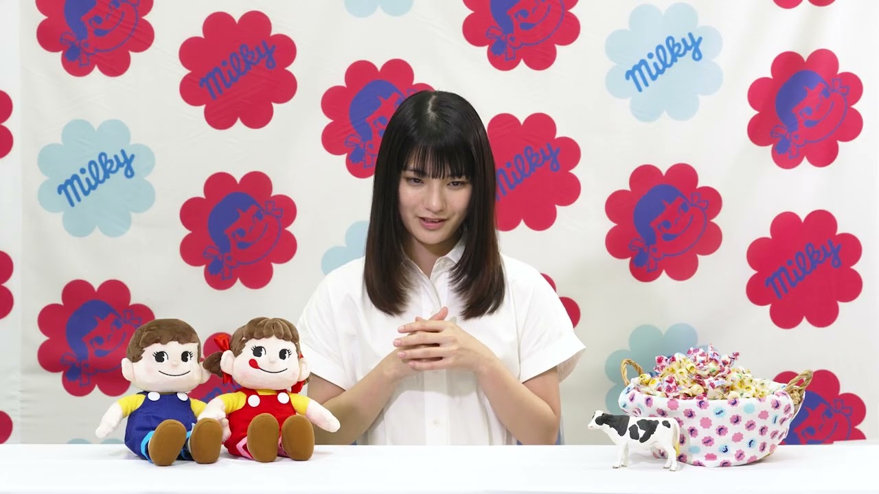 不二家「ミルキー」発売75周年！新ブランドキャラクターに蒔田彩珠が