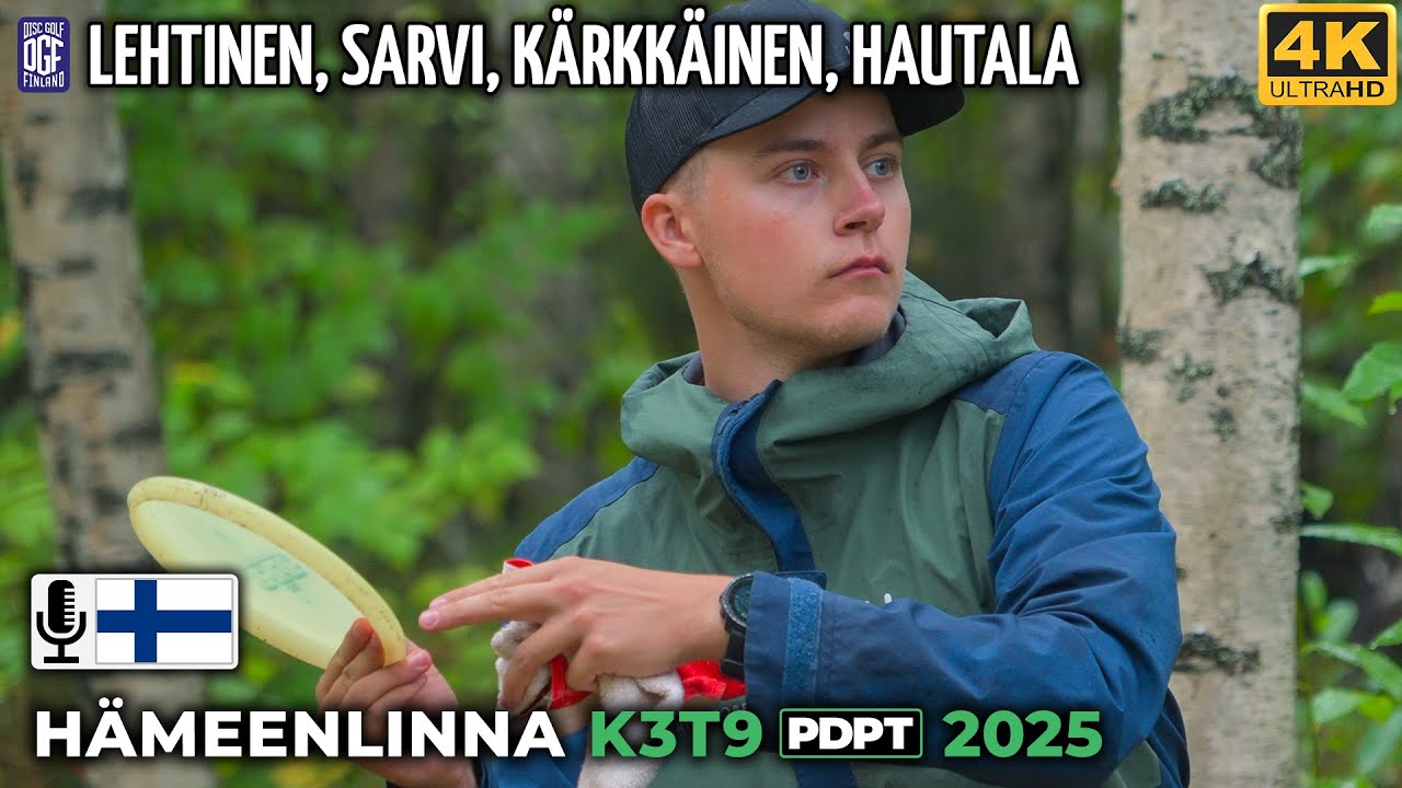 Hämeenlinna K3T9 Pro Tour 2025, Lauri Lehtinen, Justus Sarvi, Mikael Hautala, Nico Kärkkäinen | PDPT