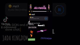 JADA KINGDOM VS STEFFLONDON (ROUND 1) #jadakingdom #stefflondon #diss #dancehall #trending #viral