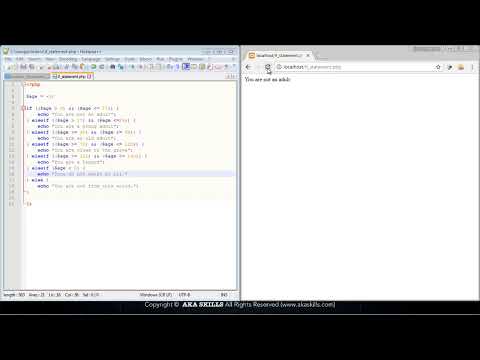 25  PHP Tutorial   IF    ELSEIF    ELSE Statement in PHP Part 2