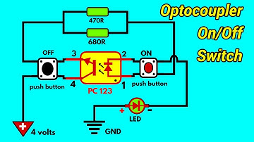 OPTOCOUPLER SWITCH MAKING USING PC123. @jimecomtechnologies6119