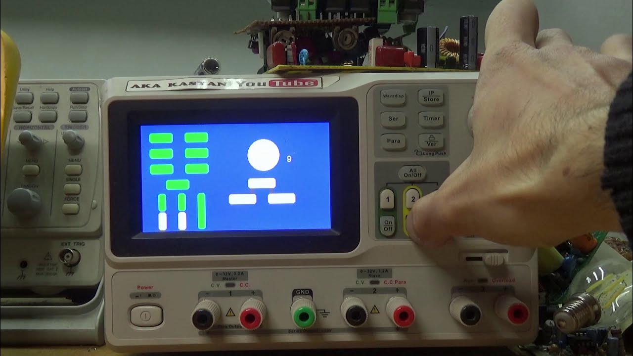 SIGLENT SPD3303XE selfdiagnosis mode YouTube