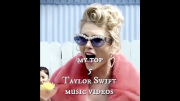 My top 5 music videos 🩷 #taylorswift #swiftie #ttpd #taylorsversion