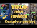 Yolo object detection using opencv and python  python project
