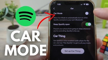 How To Turn On / Off Car Mode for Spotify App