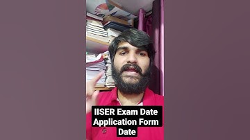 IISER Application form | Exam Date 2021 | IISER Admission 2021 | IISER Form Date | #IAT #SCB #IISER