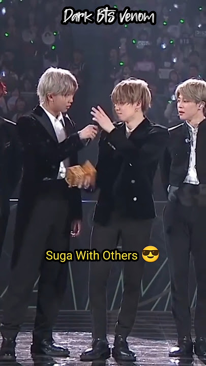 Suga With Others ๐Jimin๐ป๐#bts #shorts #darkbtsvenom ๐ฅ