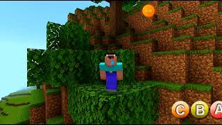 BÉ Noob Sinh Tồn Trong minecrft [phần 2] #reviewgame #minecraft