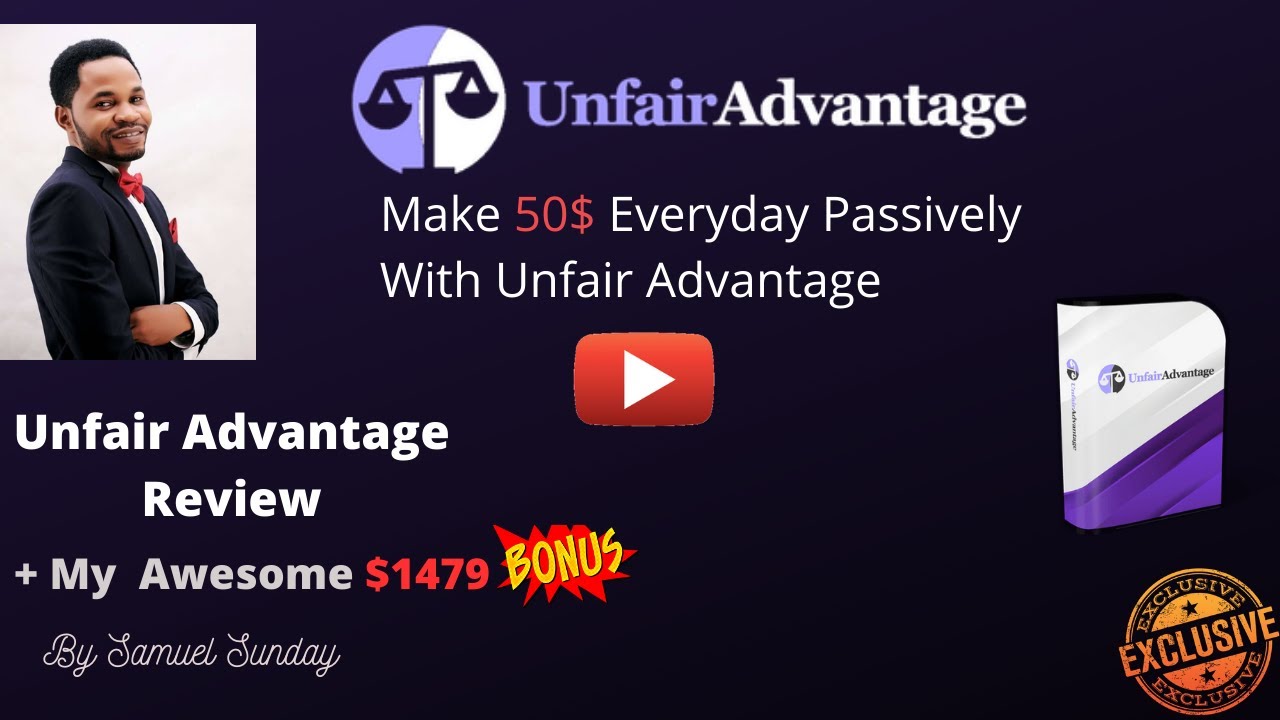 Unfair Advantage Review ✋Wait Don't Buy Unfair Advantage Without My Special Bonus✋