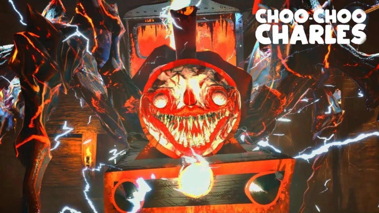 Sobreviví a un Tren del Diablo en una Isla | Choo Choo Charles 🚂 (Juego Completo)
