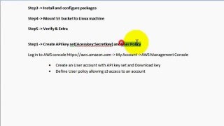 How to mount s3 bucket to Linux