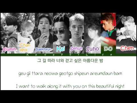 EXO 'Walk On Memories' Color Coded Lyrics [Han|Rom|Eng]