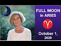 FULL MOON IN ARIES: October 2020 Astrology
