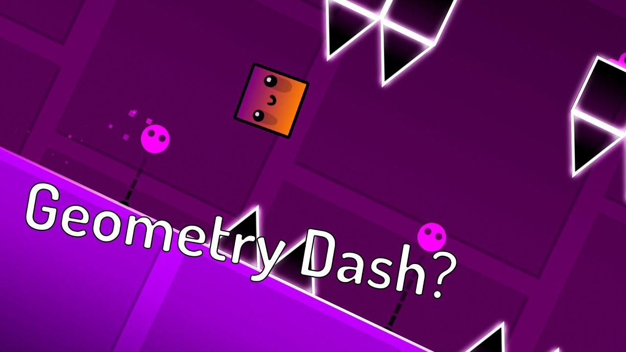 BEATING GEOMETRY DASH FOR THE FIRST TIME EVER?! (pt. 9) - YouTube