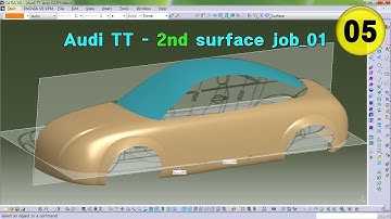 Audi TT | Surface design | CATIA Shape Morphing