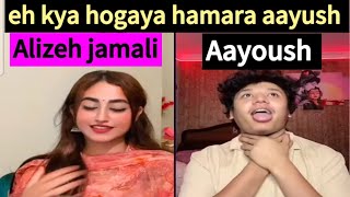 Aayoush Alizeh Tiktok Videos|Alizeh Jamali | Aayoush Singh Thakuri | @AayuuJantaa @alizehjamali