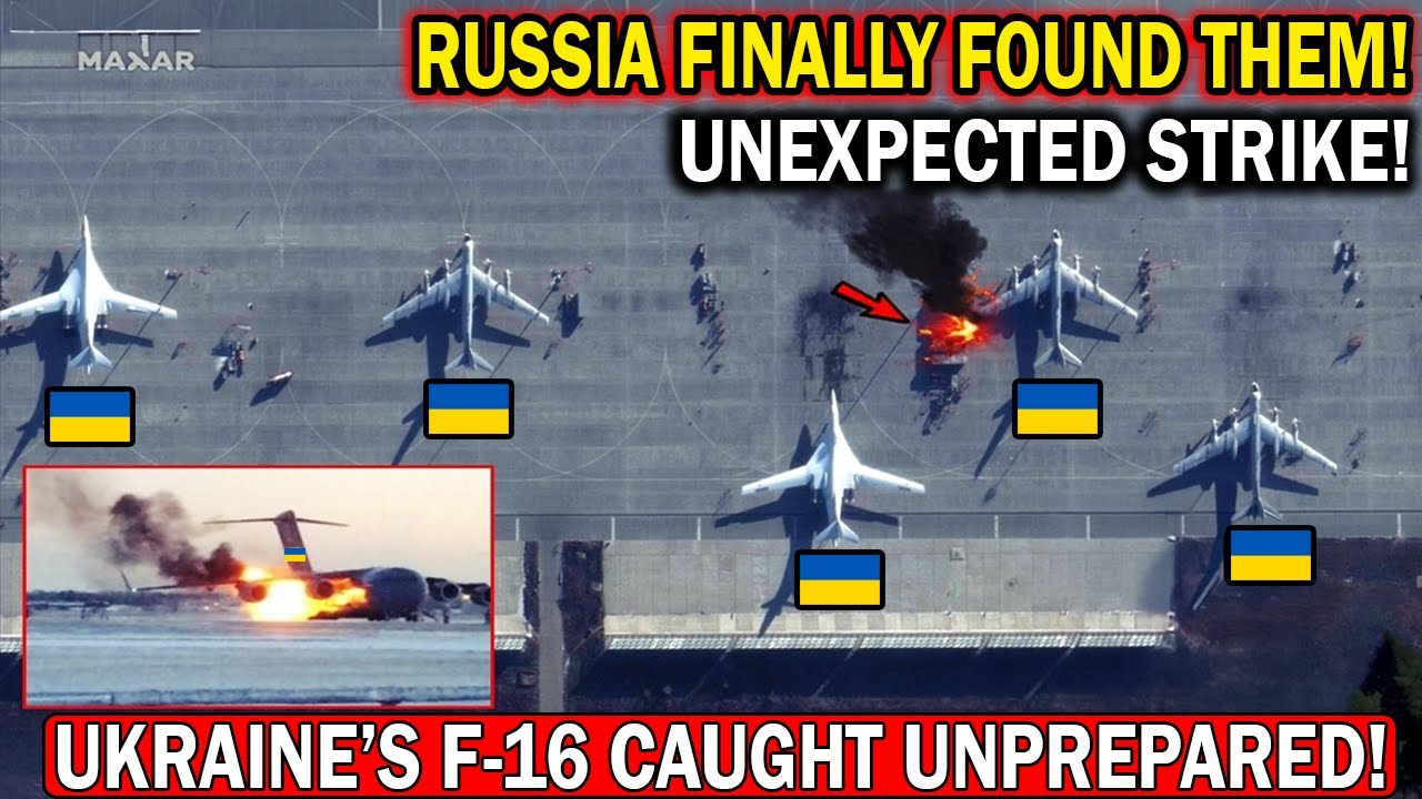Massive Air Strikes: Russia’s Kinzhal Hypersonic Missiles Blew up Ukraine F-16 Headquarters in sec!