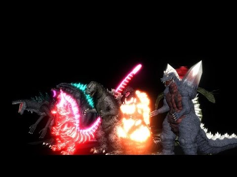 Godzilla's Atomic Breath Contest - A Godzilla Fan Animation