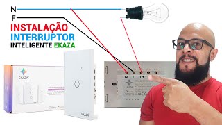 Instalação do Interruptor Inteligente Ekaza com 2 Fios Apenas