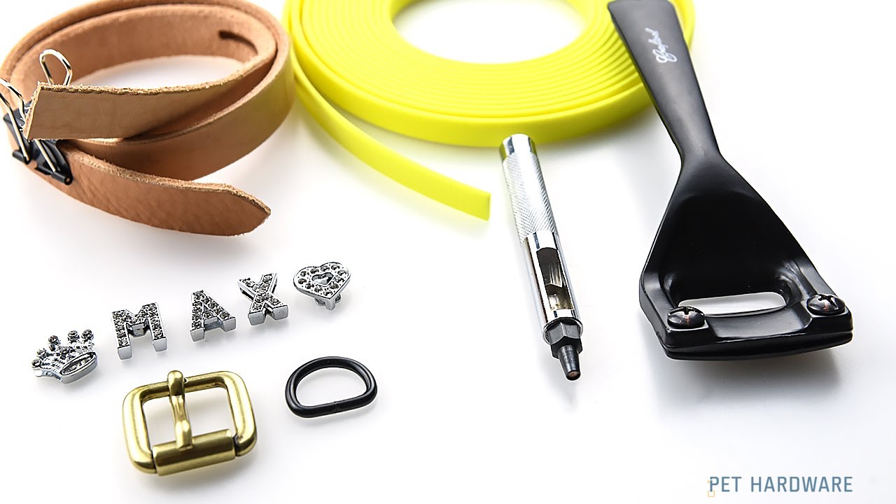 Изготовление украшенного собачьего ошейника