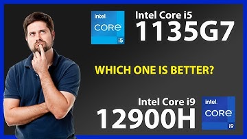 INTEL Core i5 1135G7 vs INTEL Core i9 12900H Technical Comparison
