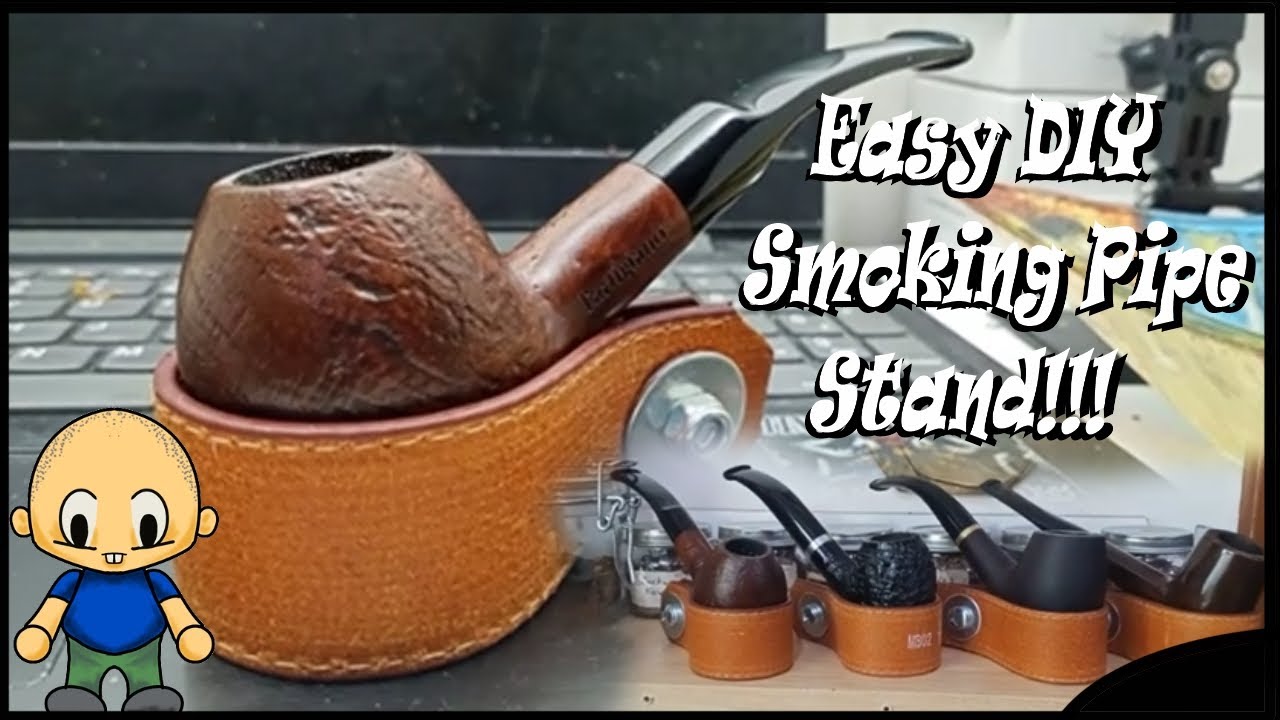 how to make a smoking pipe stand for a single pipe how to make a smoking pipe stand for a single pipe