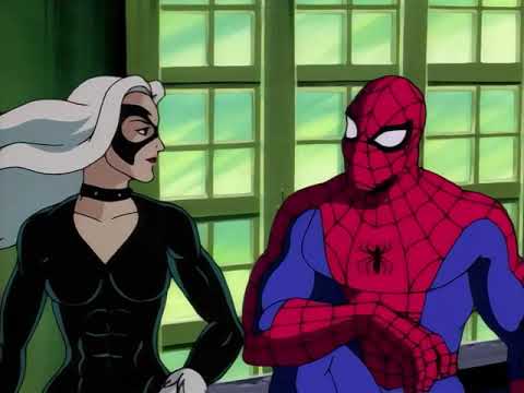 Black Cat from Spider-Man The Animated Series (Cut Comply) (Portuguese) -  YouTube