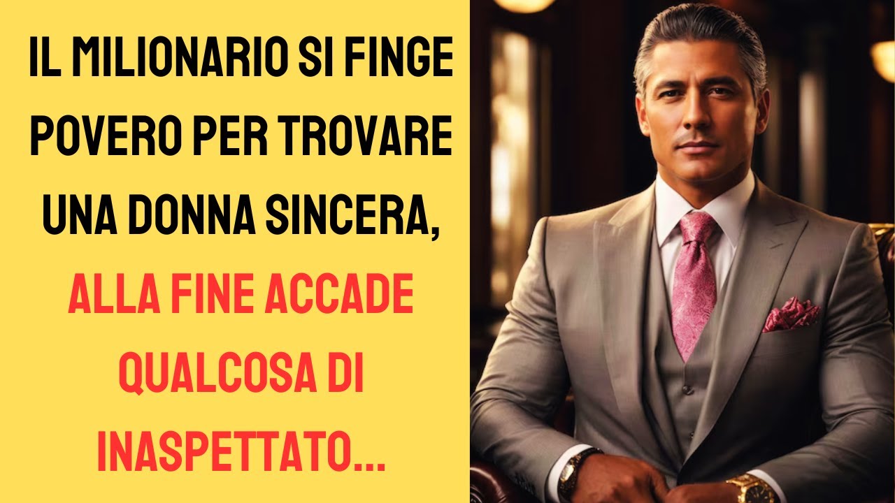 Il milionario si finge povero per trovare una donna sincera, il finale ...