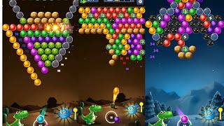 Level 327-335//primitive bubble shooter game