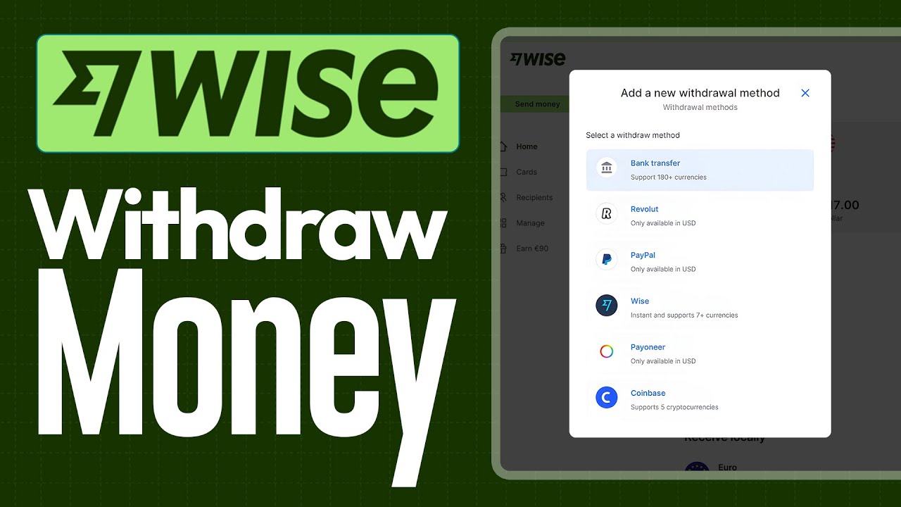 How to Withdraw Money from WISE (2026) Guide for Beginners