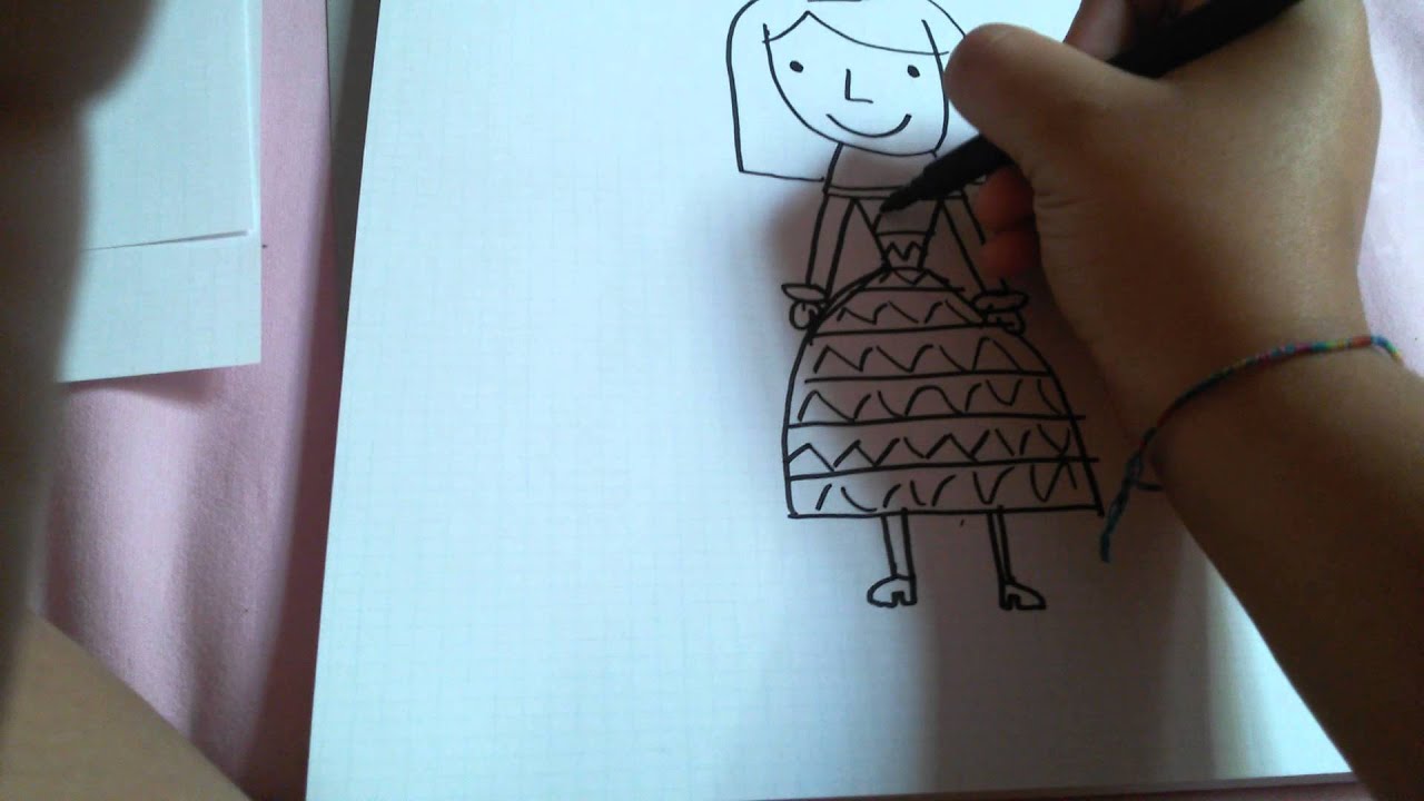 Come Disegnare Una Principessa Youtube