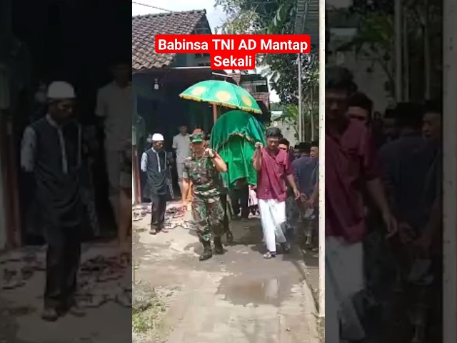 Babinsa TNI AD mantap sekali ini #shortvideo #tni #tniad #video #shorts #tentara class=