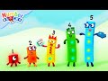 Colourful math  full episodes  learn to count  numberblocks