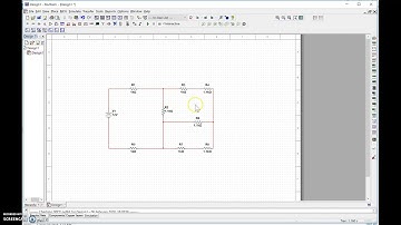 Multisim simulation tutorial: 3 loops DC circuit, mesh analysis [6 minutes]