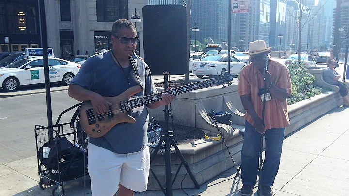 Ronald Christian on vocals with Malik Cohran on gu...