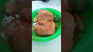 una comida rápida pero riquísima. flautas y patitas de puerco 🐷(las tradicionales)