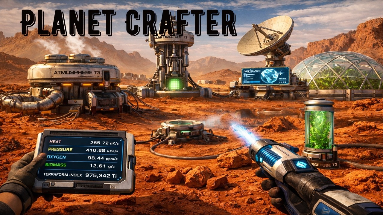 Co-op Planet Building in The Planet Crafter ! - YouTube