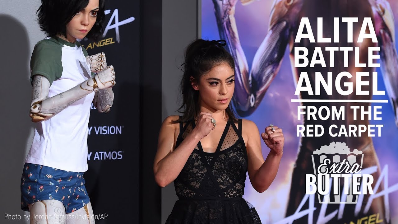 Alita: Battle Angel on the Red Carpet | Cast Interviews and Review | Extra  Butter - YouTube