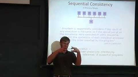 1 Sequential Consistency Review