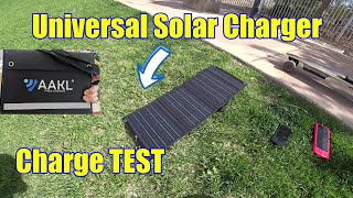 AAKL 36W Backpack waterproof USB Foldable Solar Charger