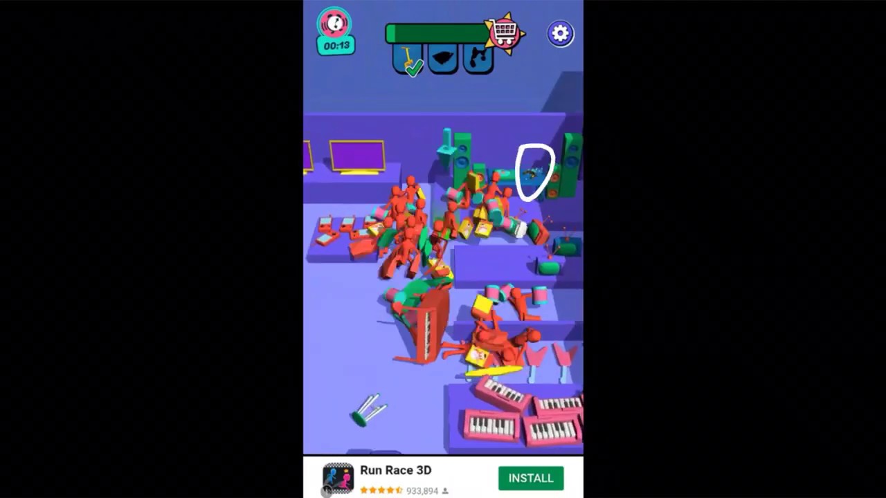 Crazy Shopping Level 8 - ALL 3 SPECIAL ITEMS 🎧