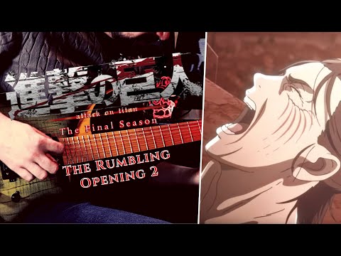 [🎸TABS] Attack On Titan: The Final Season OP 2 (Guitar Cover)『The Rumbling』進撃の巨人  | SiM