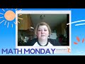 KCPS Homeroom: Math Monday! 3-6 11/09