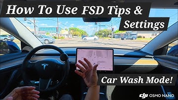​Tesla FSD Tutorial: How to Use FSD, Car Wash Mode, and Essential Settings for Daily Driving