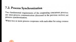 Process Synchronization | Malayalam Tutorials