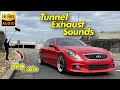 Exhaust Audio through a tunnel | Motordyne + FI RHFC