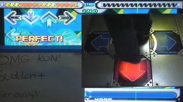 Kon - IF YOU WERE HERE (B4 ZA BEAT MIX) (Maniac) AAA on DDR 5th Mix (Japan)